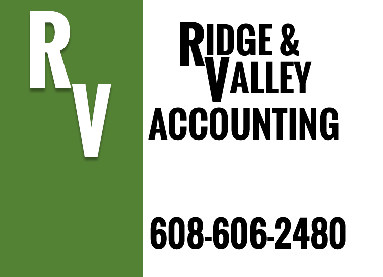 Ridge & Valley Accounting John Lendosky 608-6060-2480